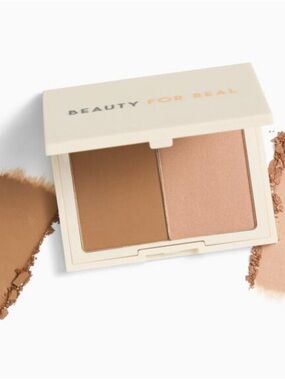 Beauty For Real Sun Sculpt Weightless Bronzer Duo in Here Comes The Sun